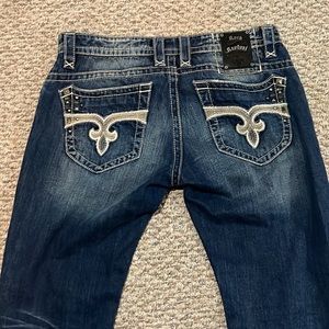Rock Revival Mens Jeans Size 34 Length 34